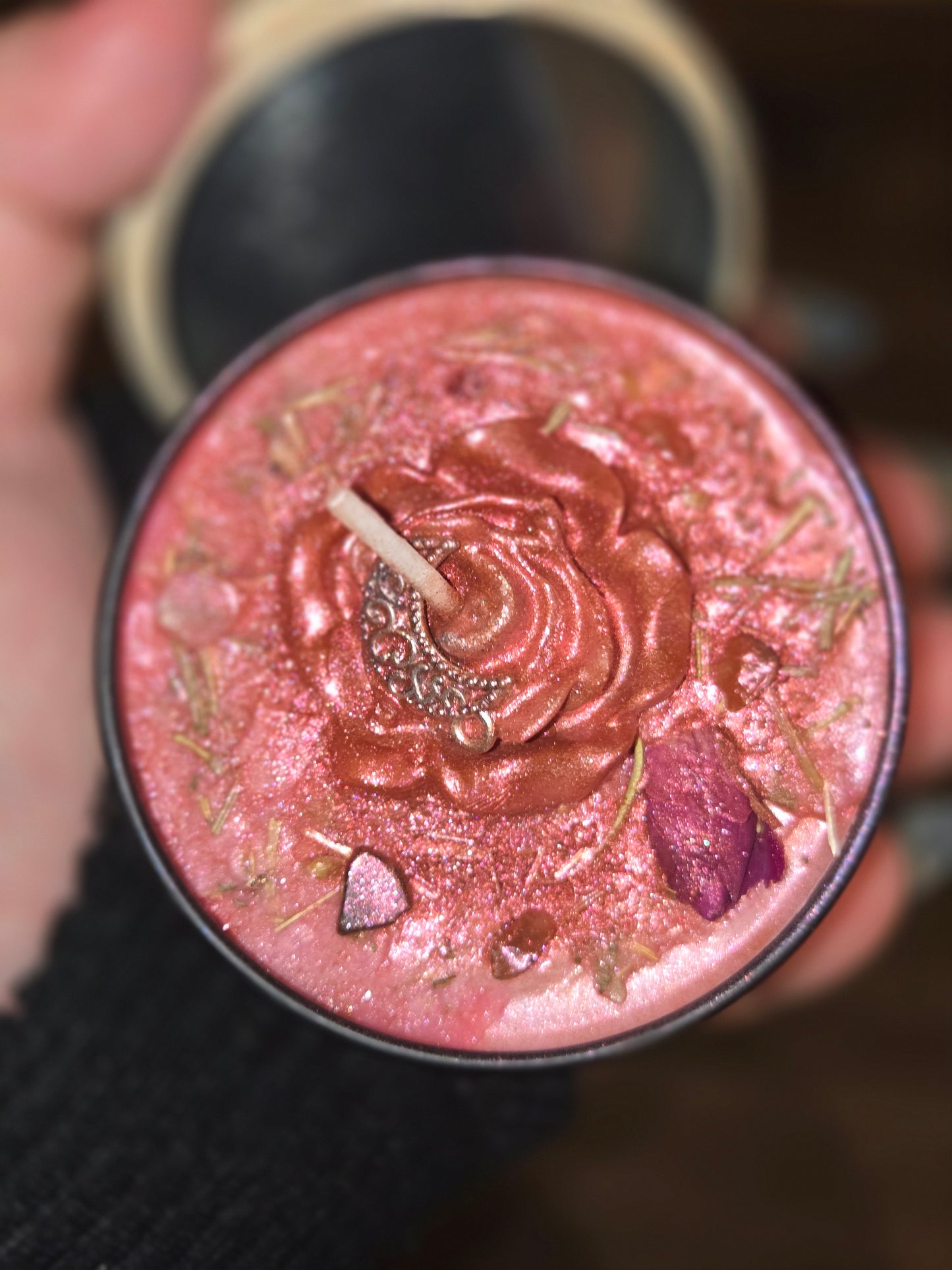 The Morrigan Deity candle