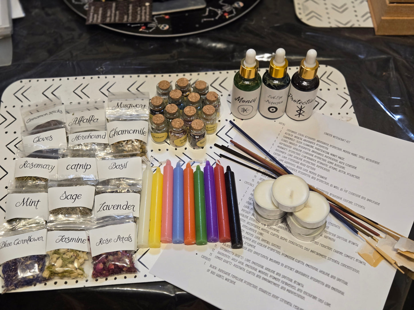 56 piece Witchcraft Starter Kit