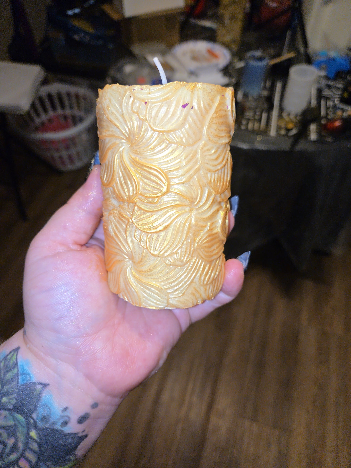 Large Freya Deity Altar candle