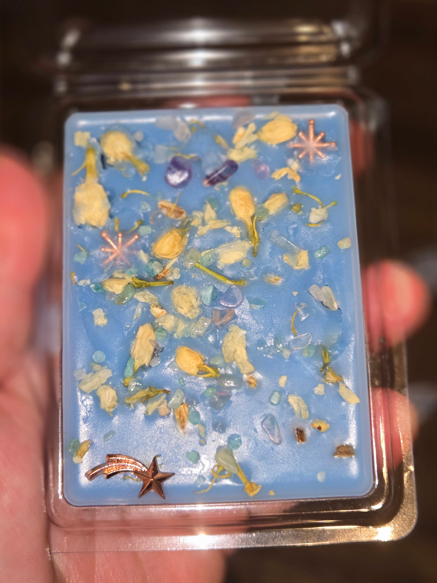 Aquarius zodiac 2 oz candle and matching wax melt