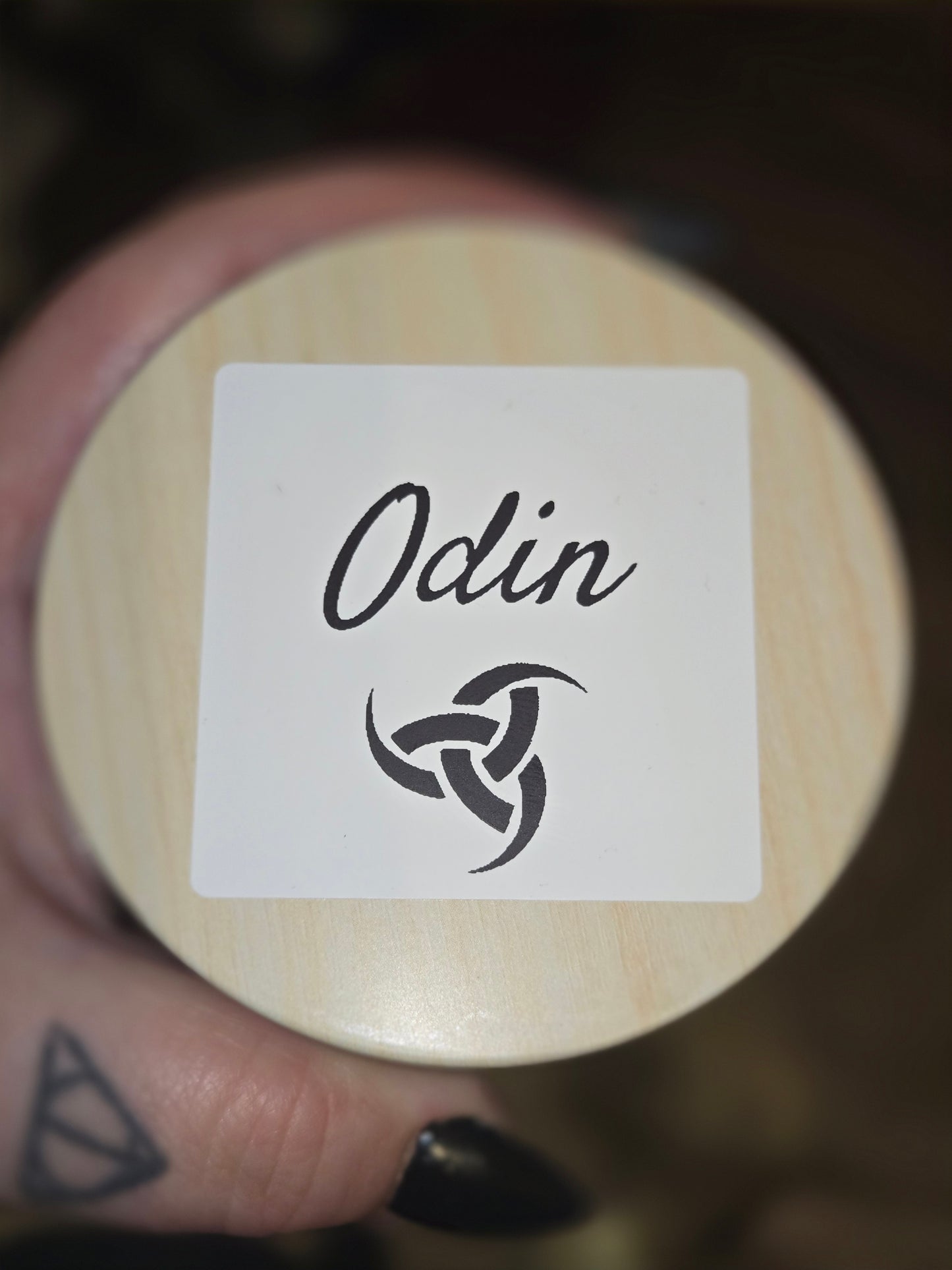 Odin Deity candle