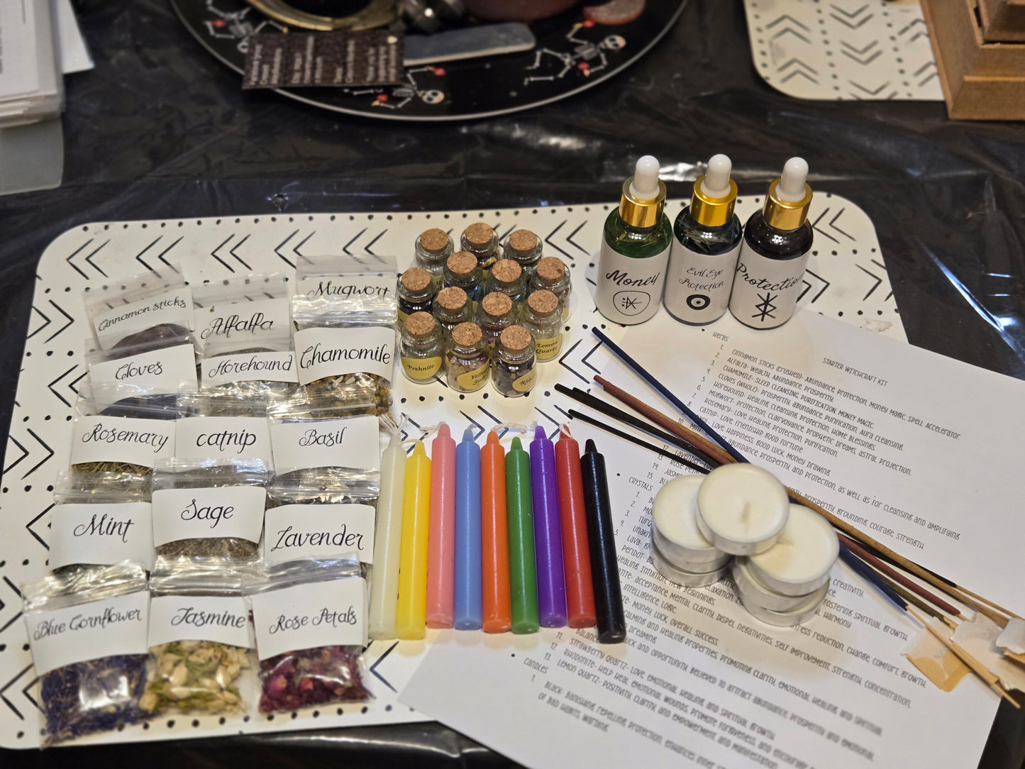 56 piece Witchcraft Starter Kit