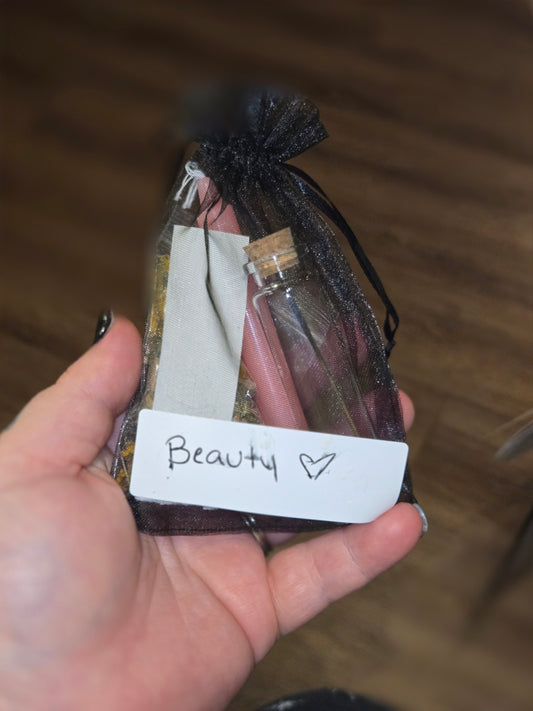Beauty DIY spell jar kit