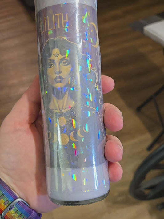 Lilith 7 day Altar candle