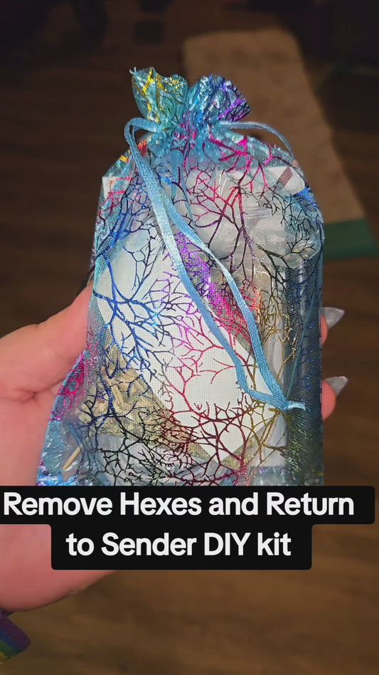 Remove hexes and return to sender DIY spell jar kit