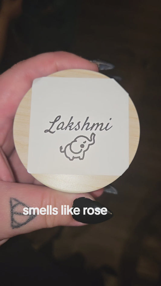 Lakshmi Deity candle