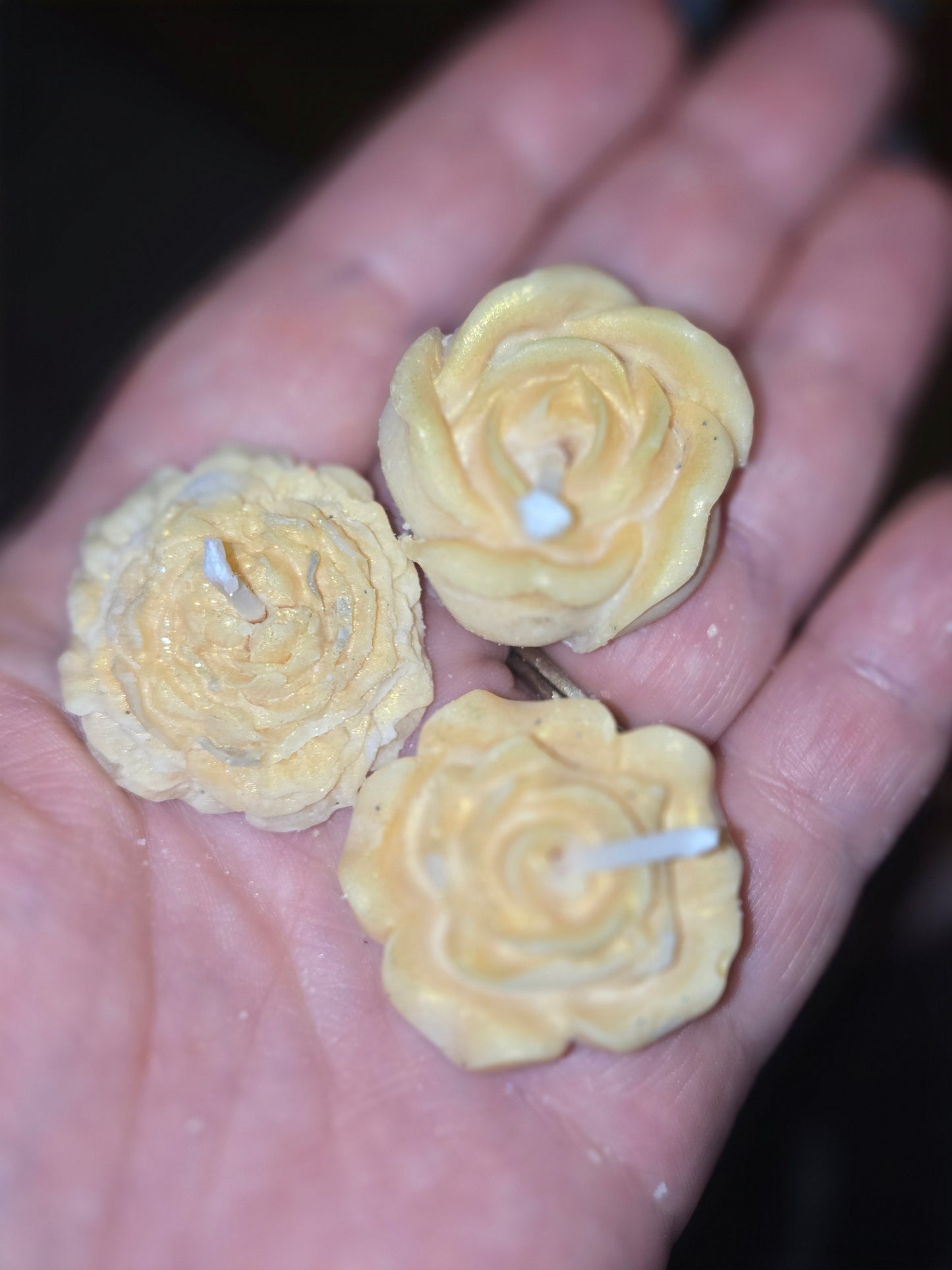 Persephone Deity floral tealight candles