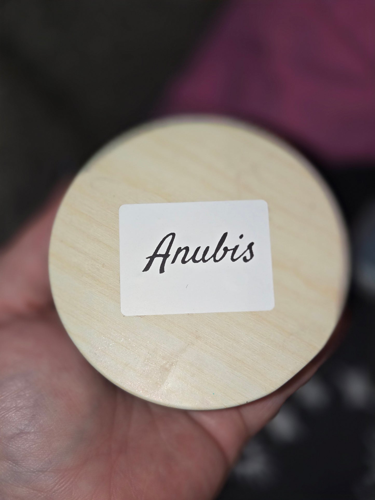 Anubis Deity candle 8 0Z