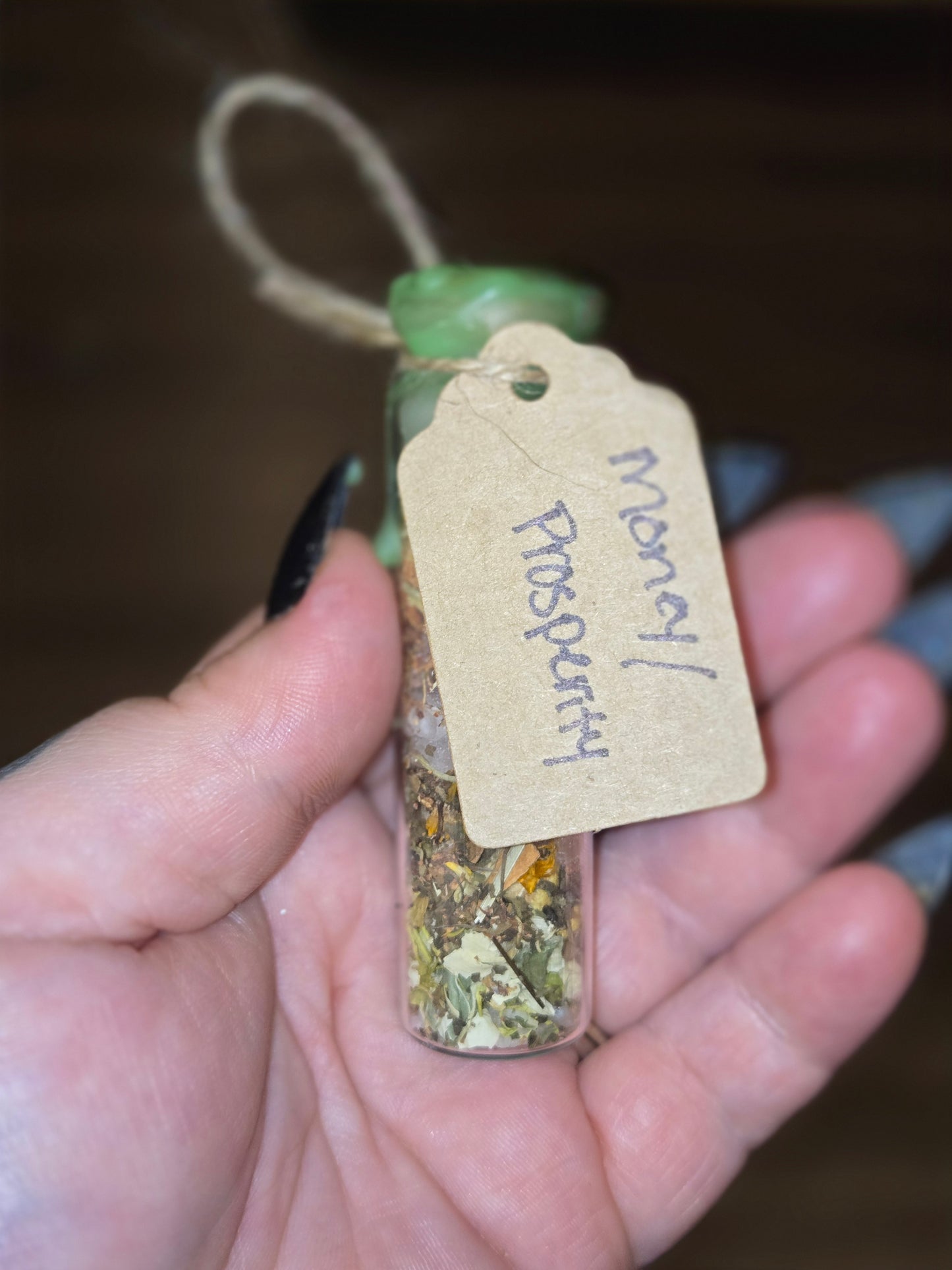 Money/Prosperity Spell jar