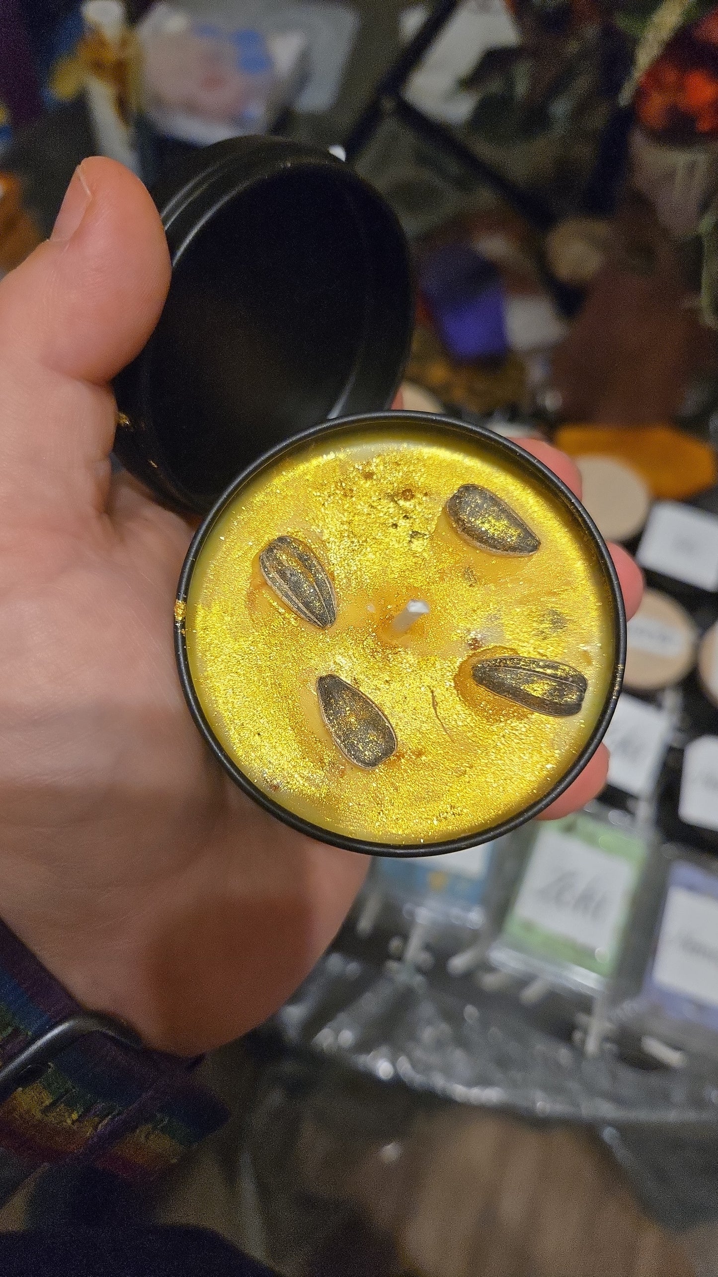 Apollo deity candle