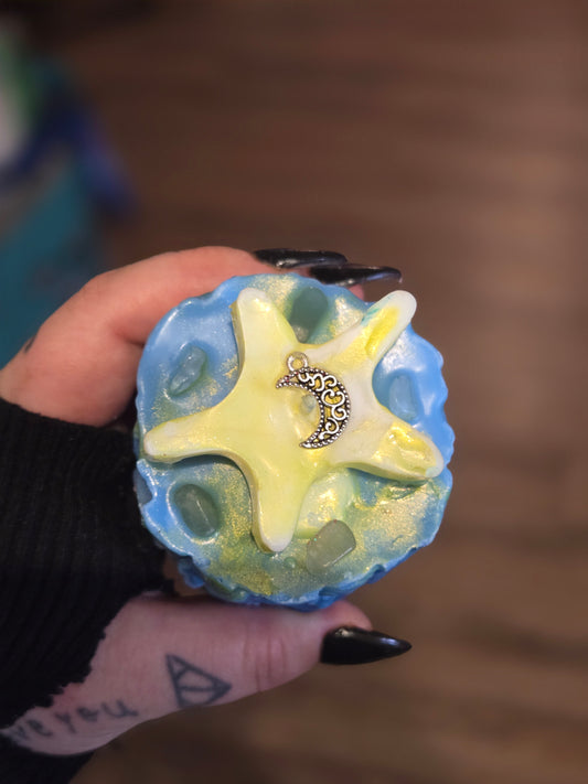 Poseidon large altar candle