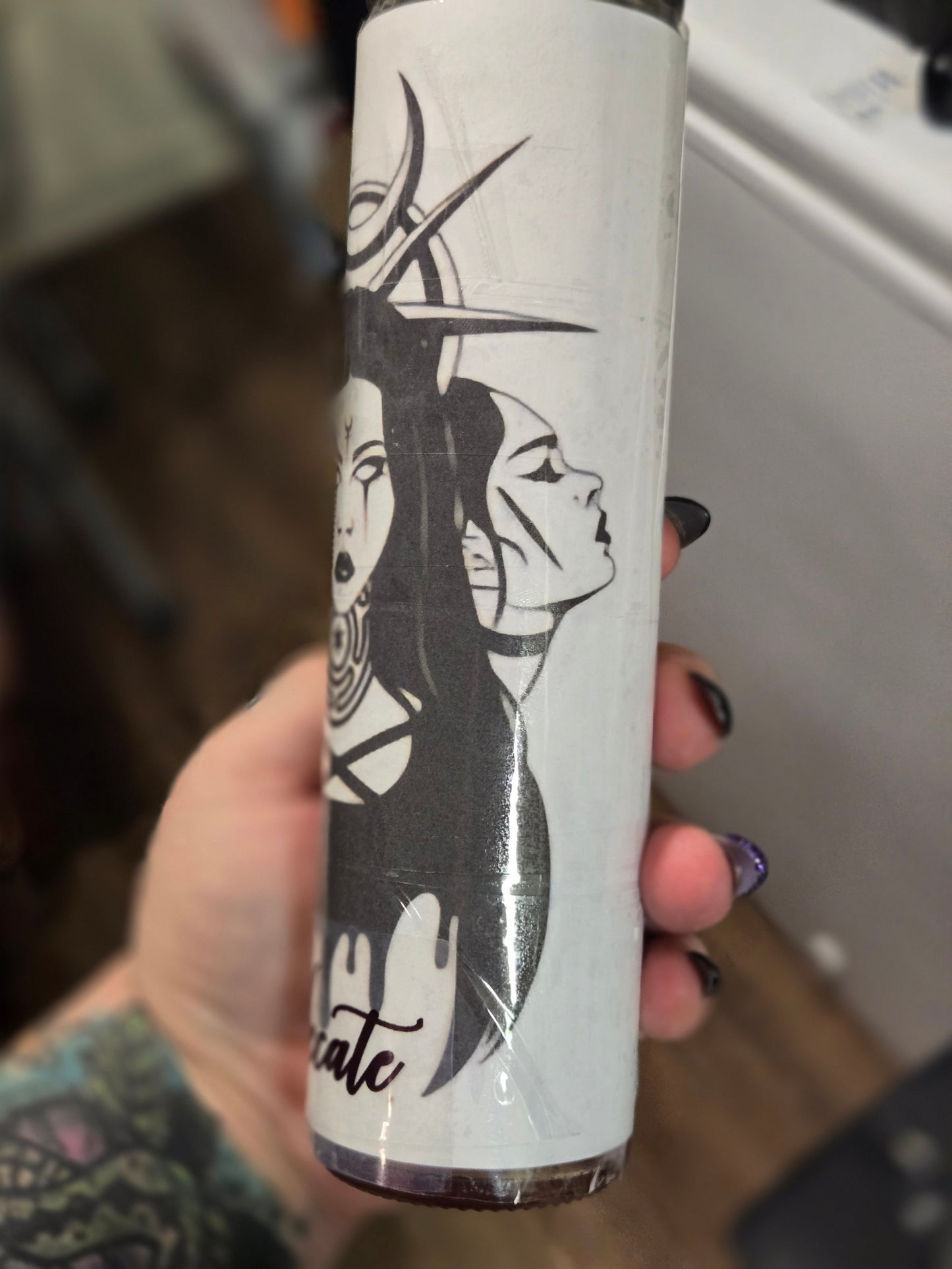 Large Custom Hecate Altar Candle