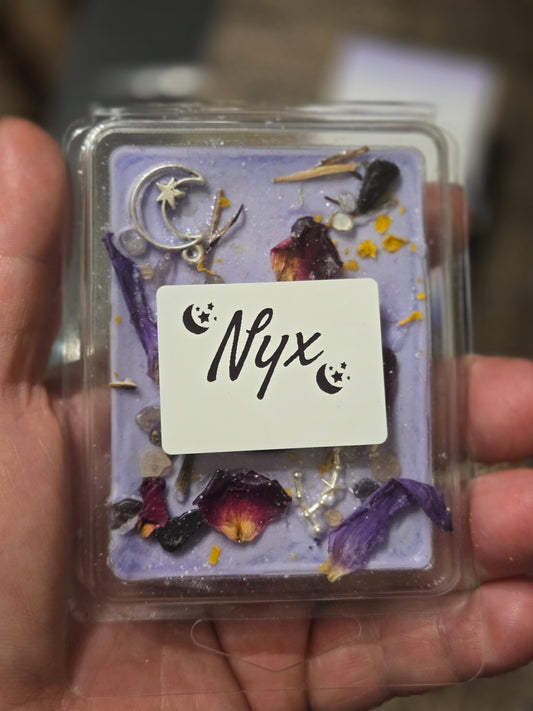 Nyx deity wax melts