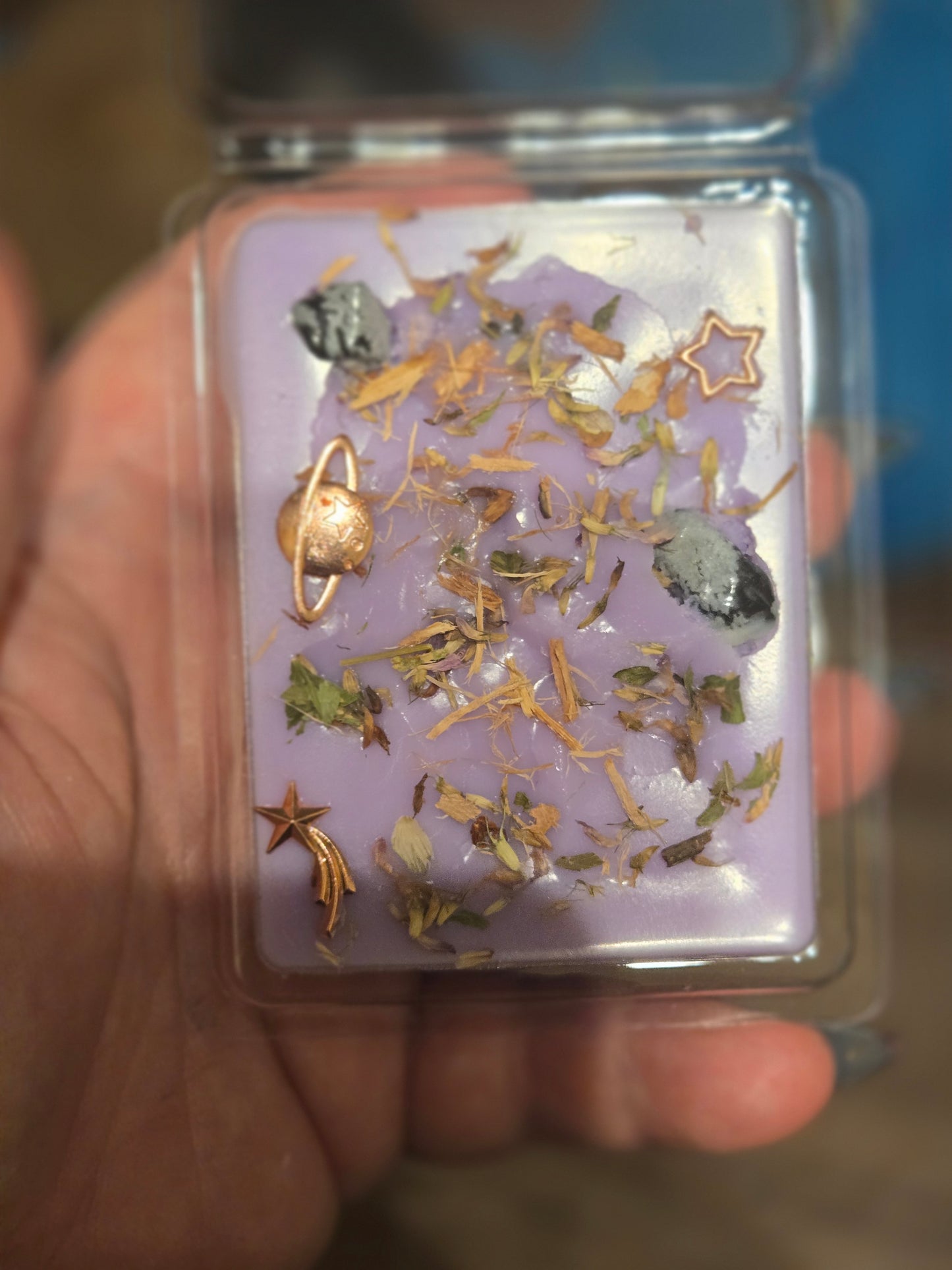 Sagittarius zodiac candle and matching wax melts