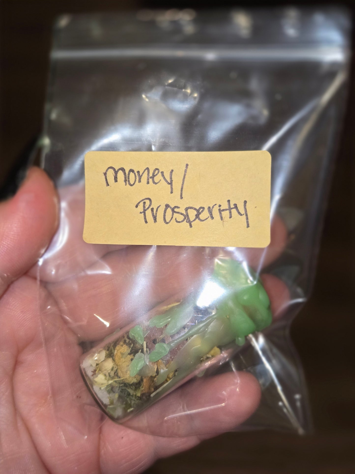 Money/Prosperity Spell jar