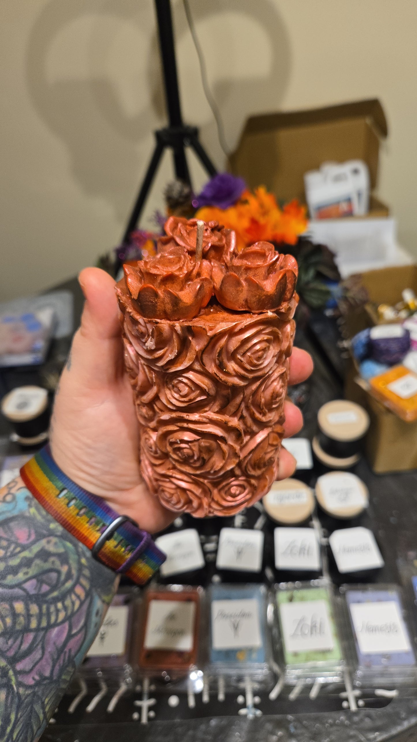 Hecate large altar candle