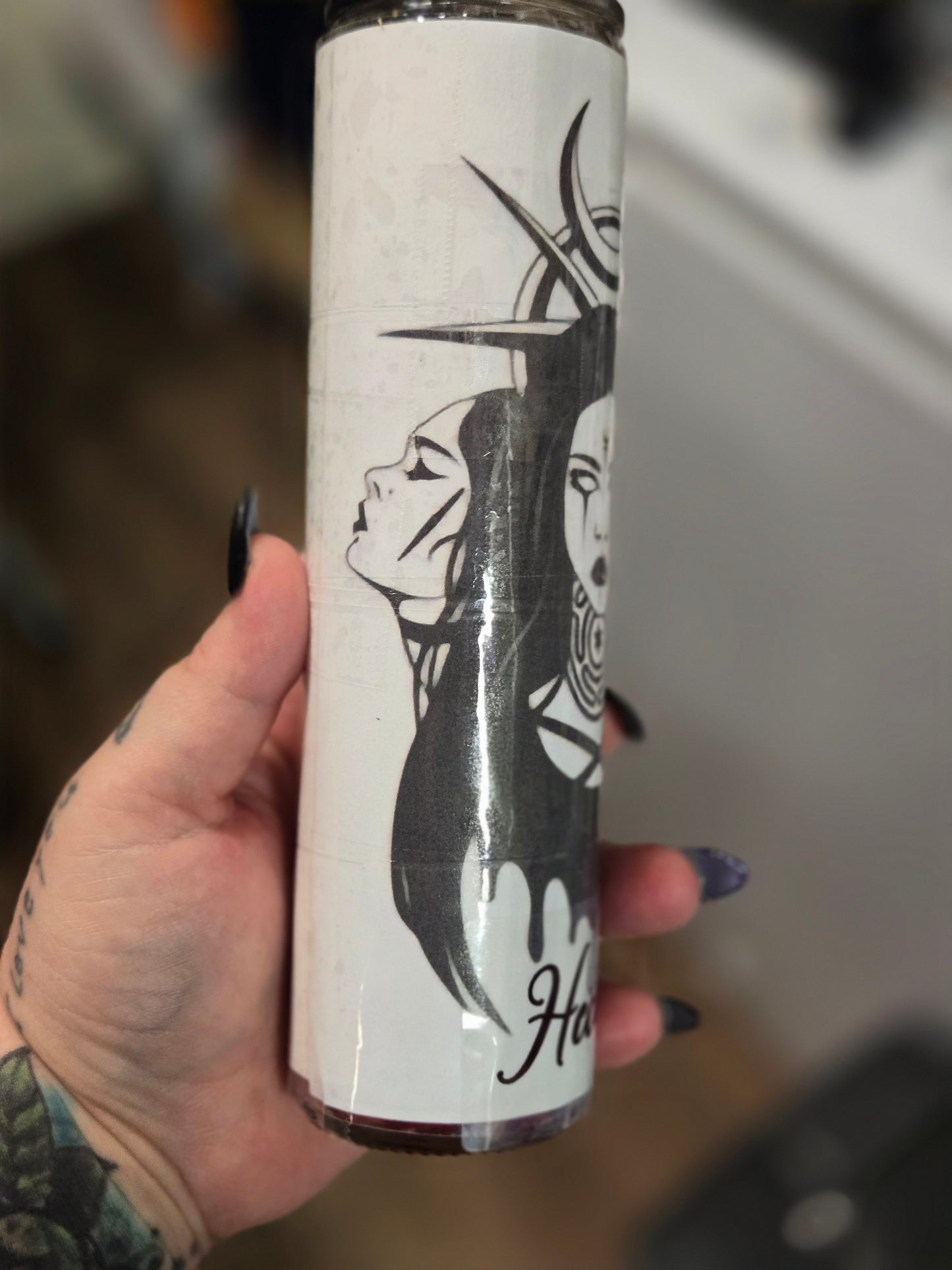 Large Custom Hecate Altar Candle