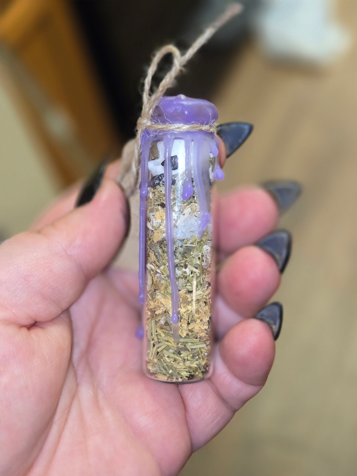 Empath protection spell jar