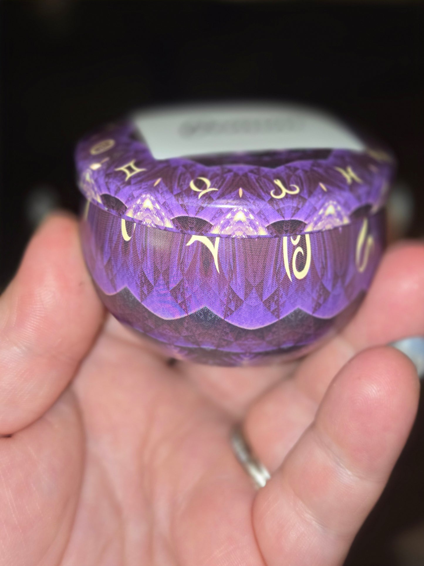 Gemini zodiac candle and matching wax melts