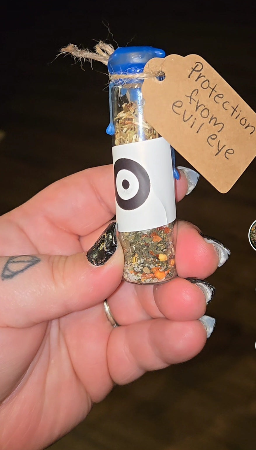 Protection from the evil eye spell jar