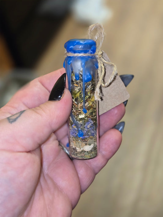 Calming spell jar