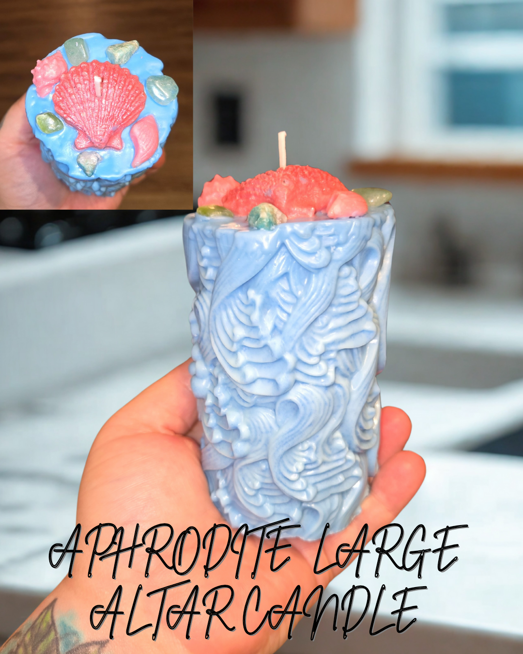 Aphrodite Large Altar candle