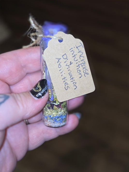 Increase divination and intuition abilities spell jar