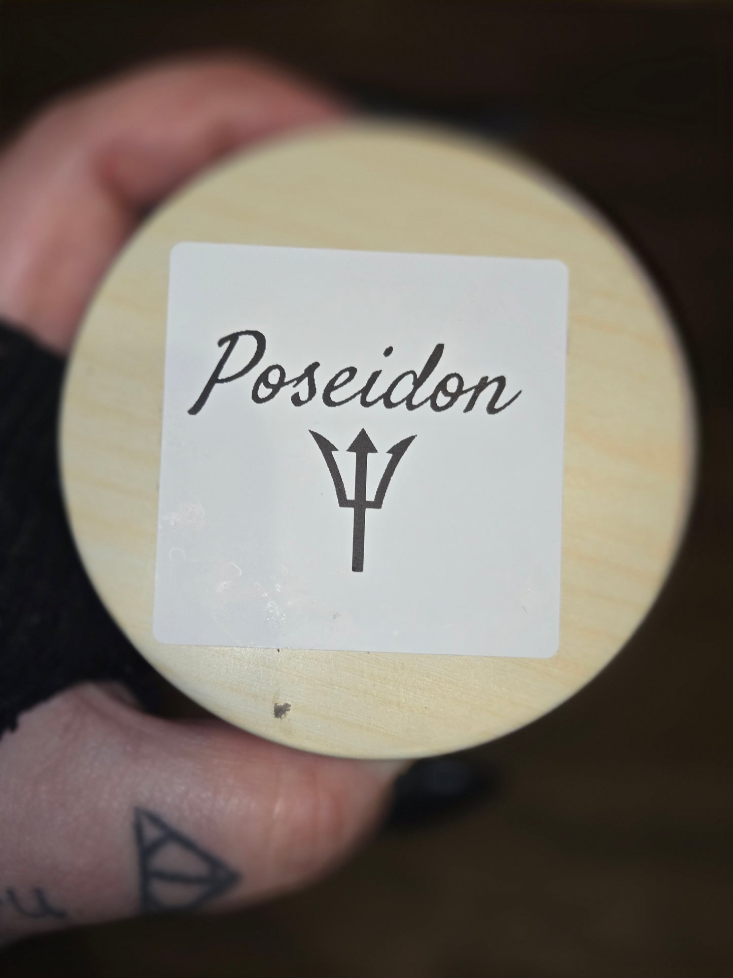 Poseidon Deity Candle