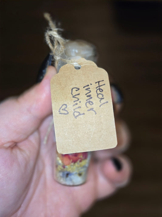 Heal inner Child Spell jar