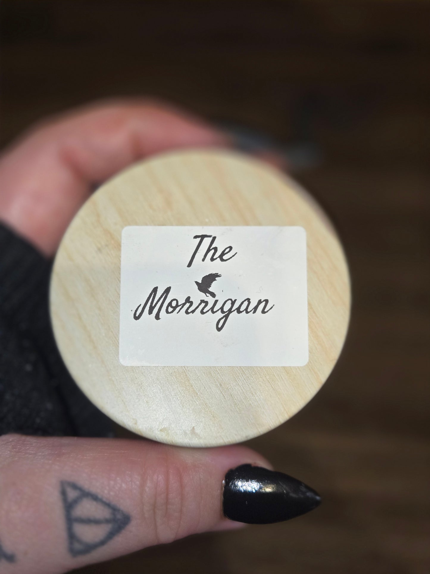 The Morrigan Deity candle