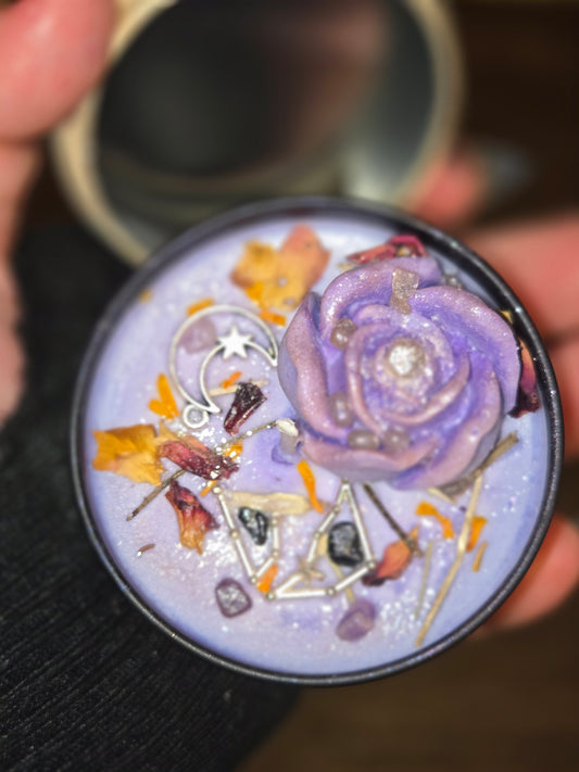 Nyx deity candle