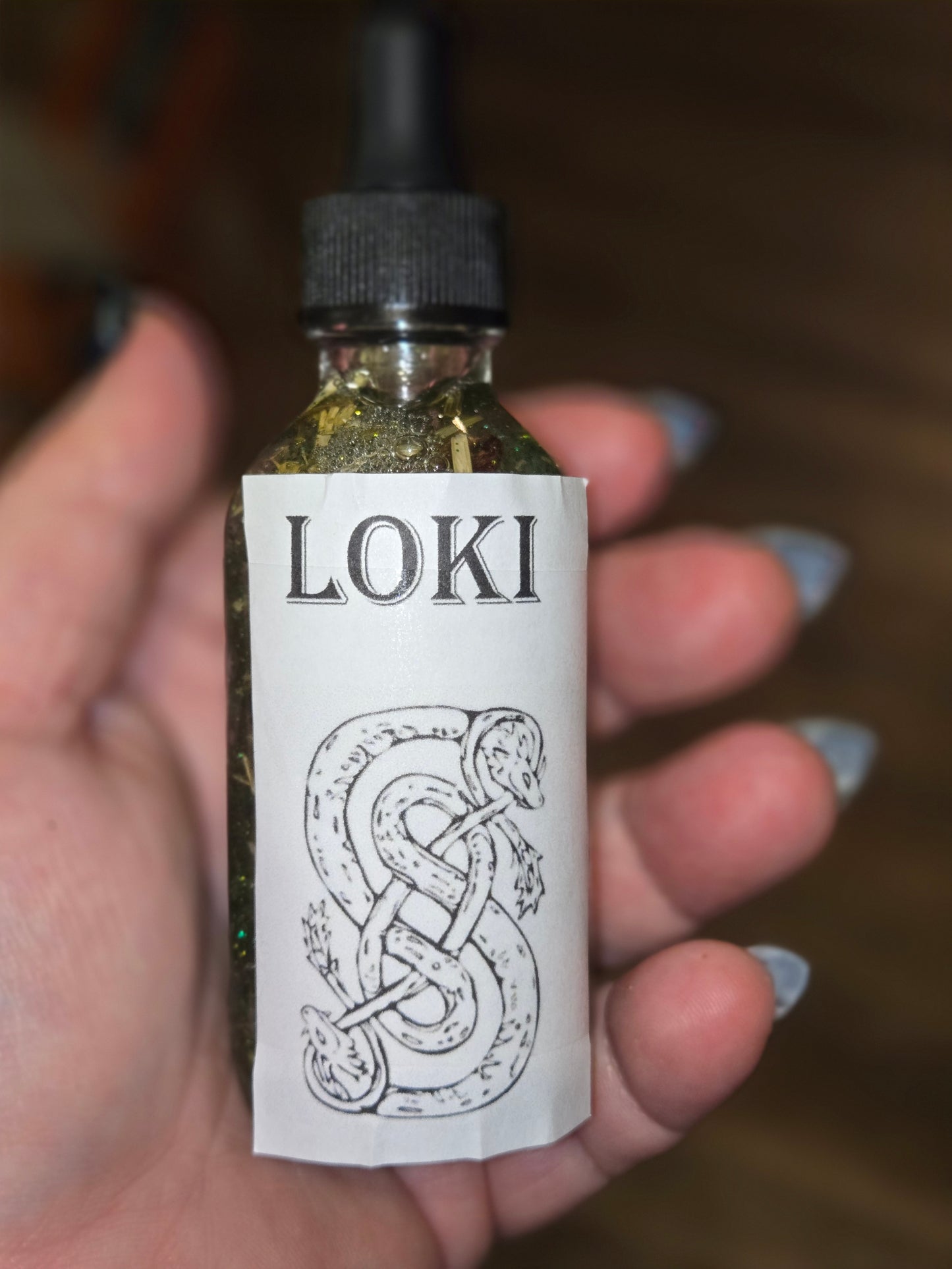 Loki deity Oil