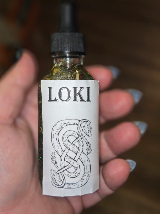 Loki deity Oil