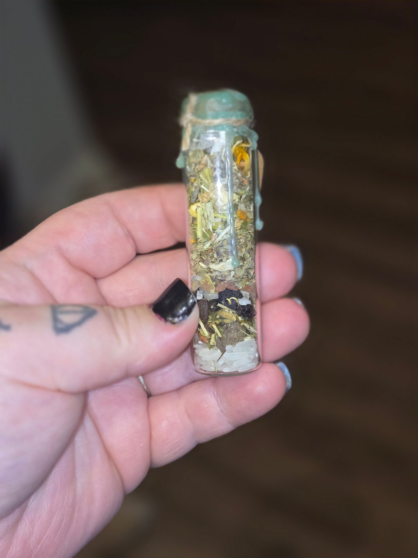 Business success spell jar