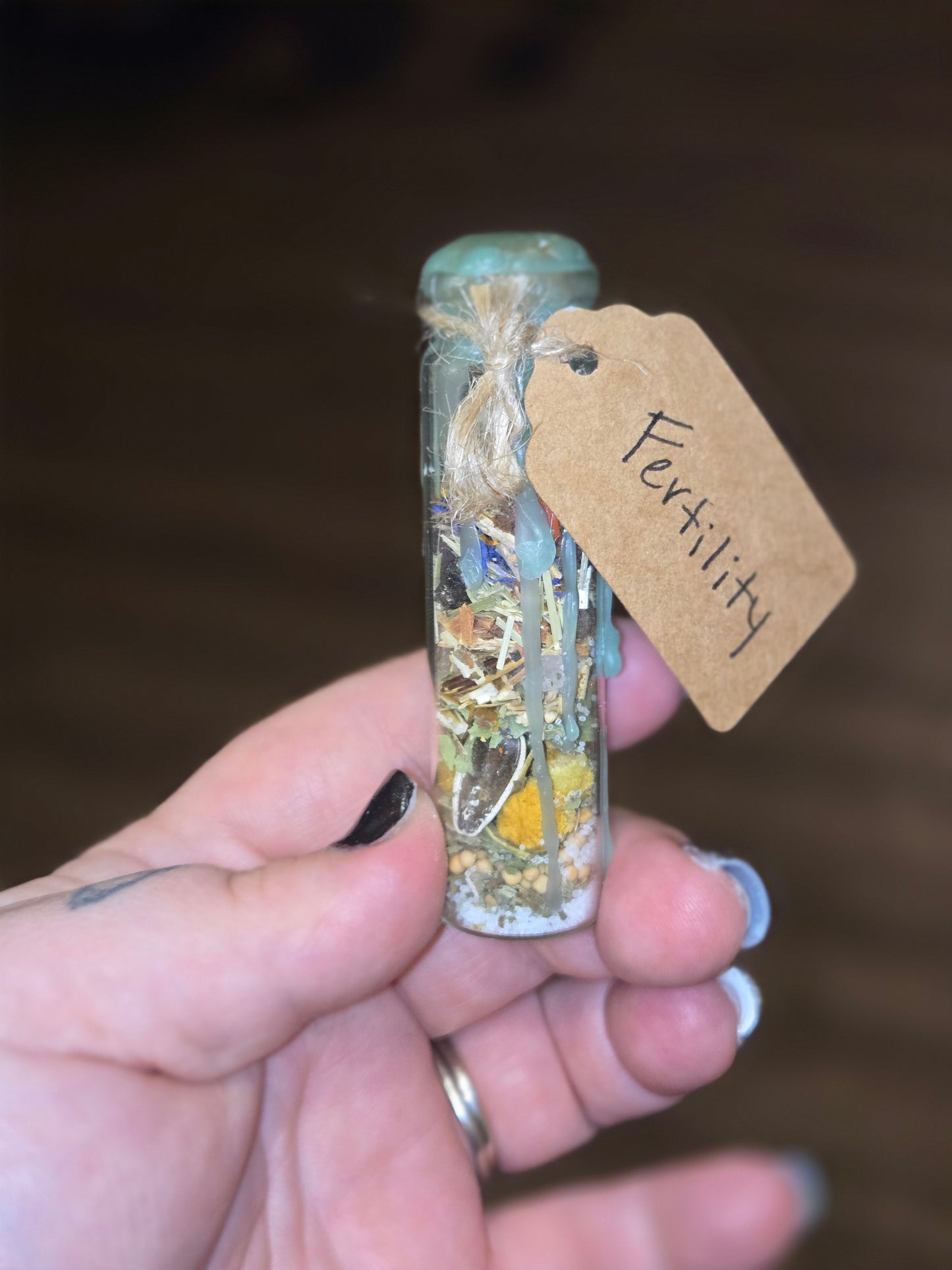 Fertility spell jar