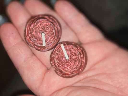 Hecate floral tealight candles